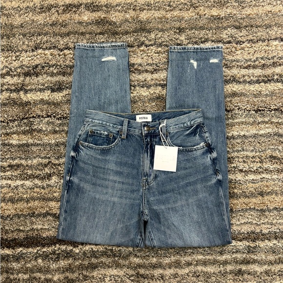 Pistola High Rise Jeans Sz 26 | Pistola Presley High Rise Relaxed Roller Jeans - Picture 5 of 16